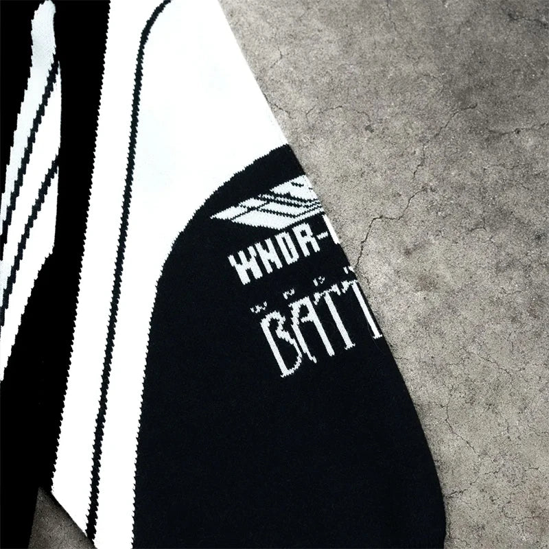 Oversized Knit Goth Sweater